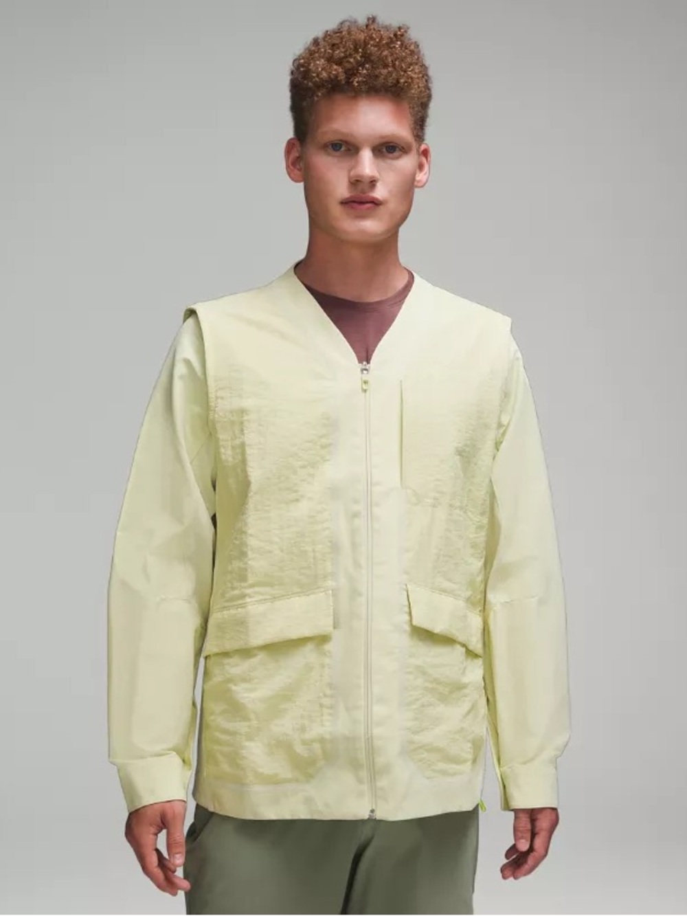 Lululemon Water-Repellent Hiking Convertible Bomber Jacket